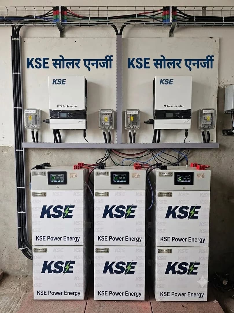 Lithium battery 10kw  installation 